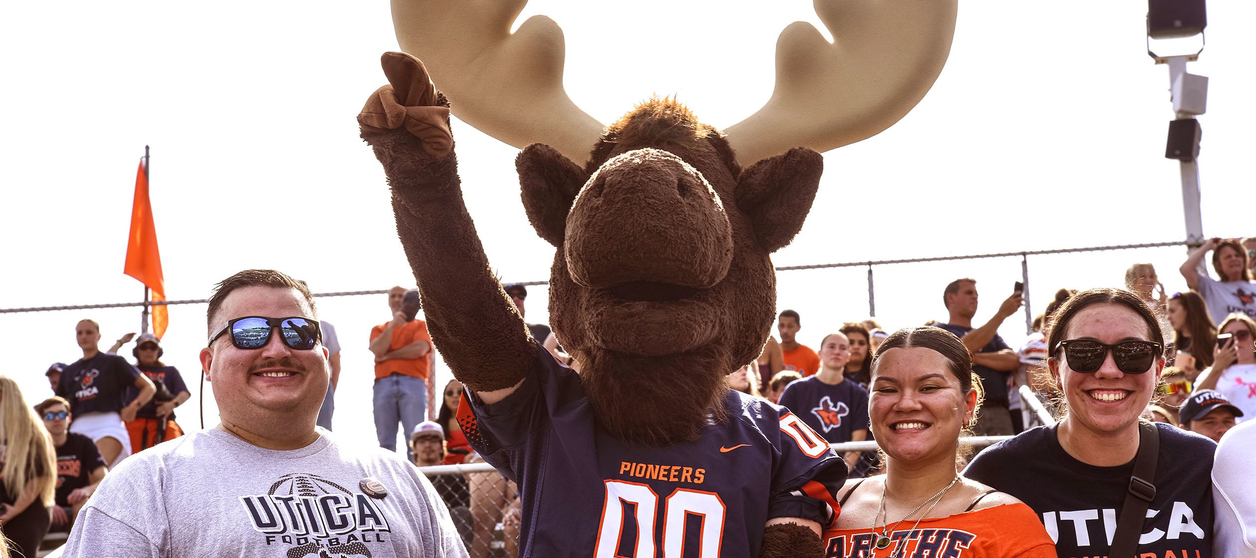 Trax at the Homecoming Football Game